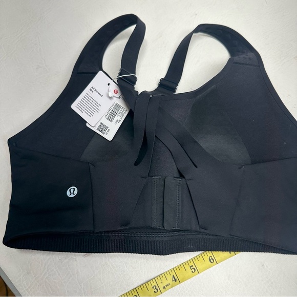 Lululemon Black Sports Bra Air support high support NWT 36DD - Picture 8 of 9
